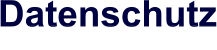 Datenschutz